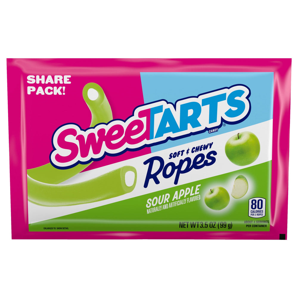 SweeTARTS Ropes Sour Apple · Caramelos · 99 g