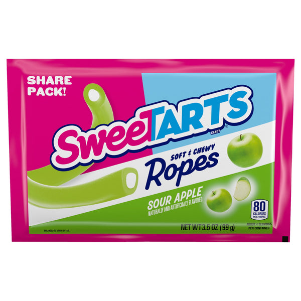 SweeTARTS Ropes Sour Apple · Caramelos · 99 g