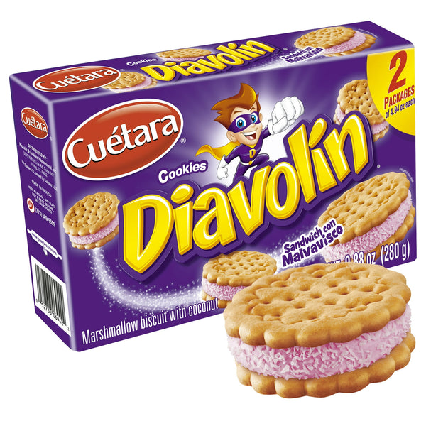 Cuétara Diavolin Marshmallow Sandwich · Malvaviscos · 280 g