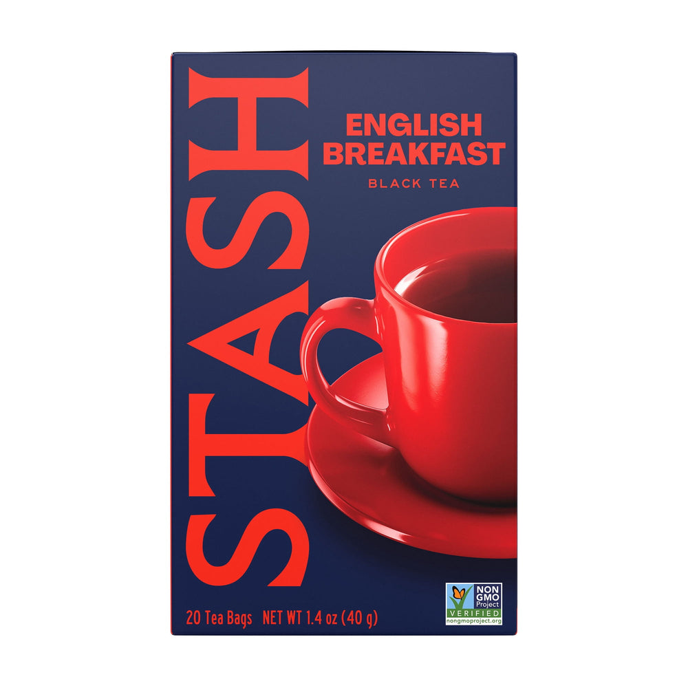 Stash Tea English Breakfast Black Tea · Té · 20 pzas