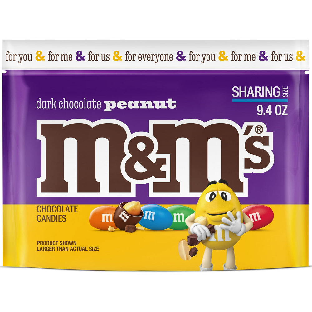 M&M's Peanut Dark Chocolate Sharing · Caramelos · 266 g · bolsa