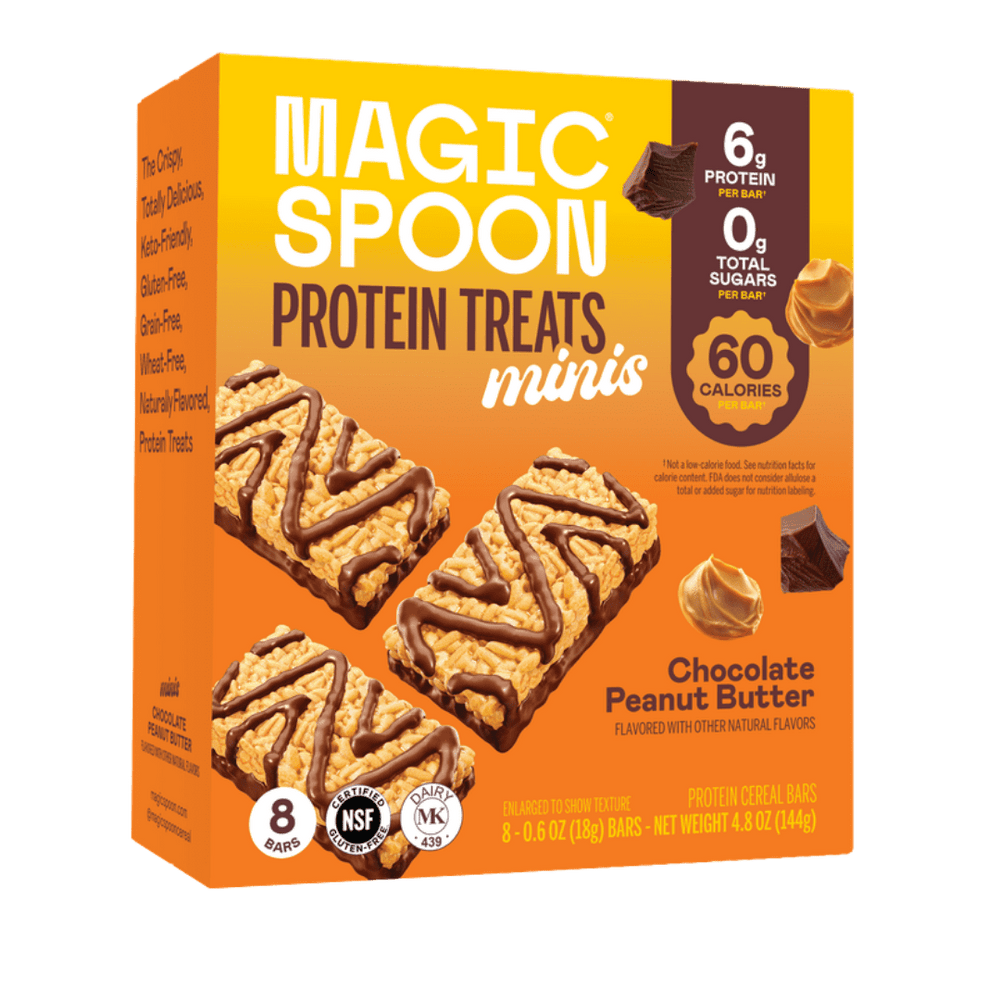 MAGIC SPOON MINIS CHOCOLATE PEANUT BUTTER · Caramelos · 8 pzas de 136 g