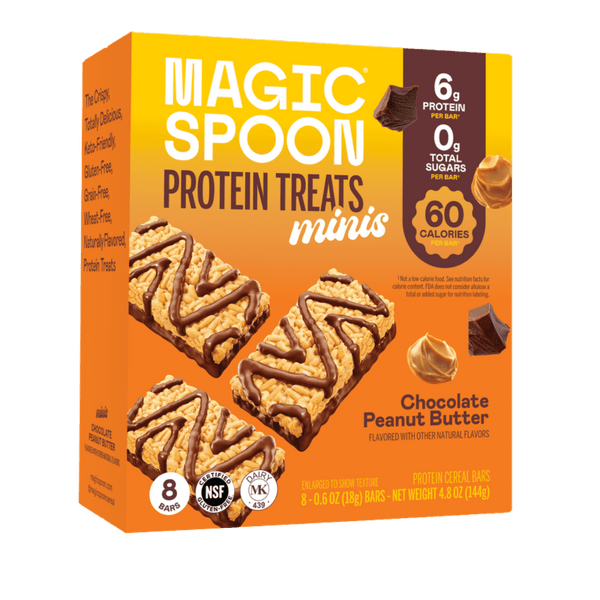 MAGIC SPOON MINIS CHOCOLATE PEANUT BUTTER · Caramelos · 8 pzas de 136 g