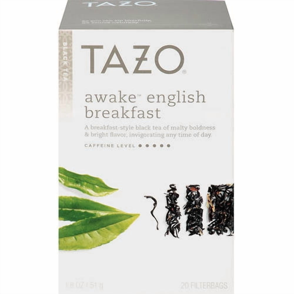 Tazo Awake English Breakfast Black Tea · Té · 20 pzas