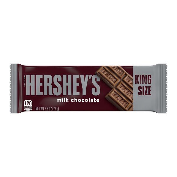 Hershey's Milk Chocolate Bar · Caramelos · 74 g · tamaño king