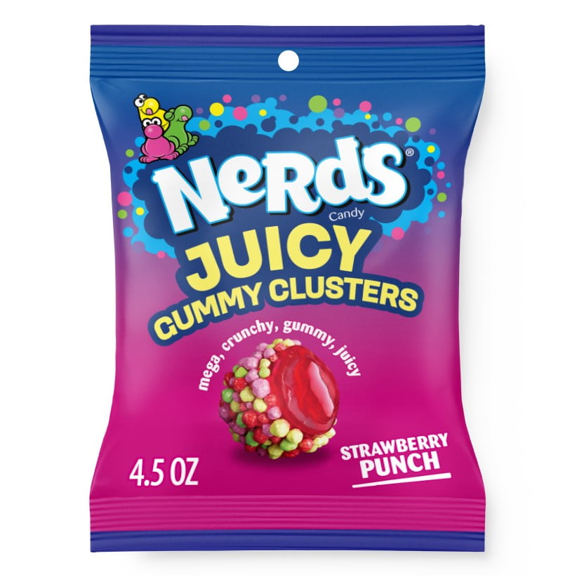 NERDS Juicy Gummy Clusters Strawberry Punch · Gomitas · 128 g · bolsa