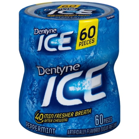 Dentyne Ice Peppermint 60 Each Sugar Free · Chicles y mentas