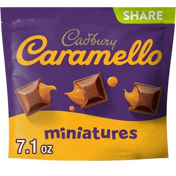 Cadbury Caramello Miniatures Milk Chocolate Caramel Share · Caramelos · 201 g
