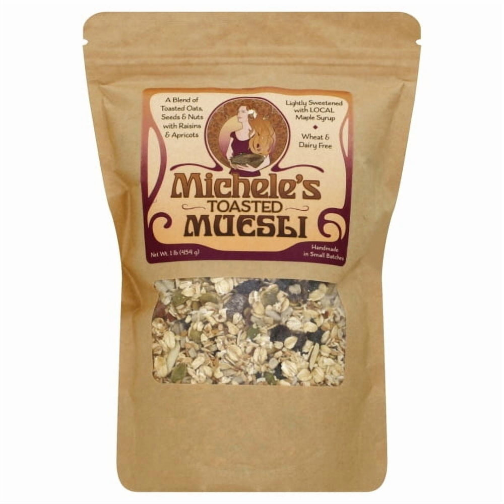 Michele's Toasted Muesli · Avena y hot cakes · 340 g
