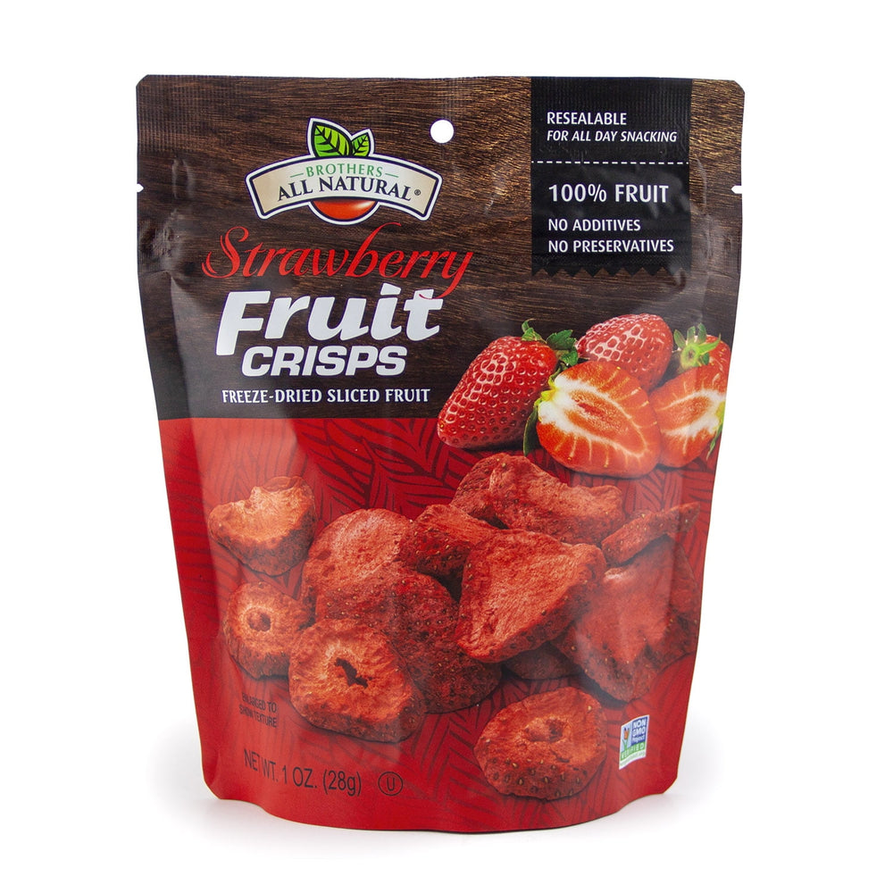 Brothers All-Natural Freeze-Dried Strawberry Fruit Crisps · Fruta seca · 28 g
