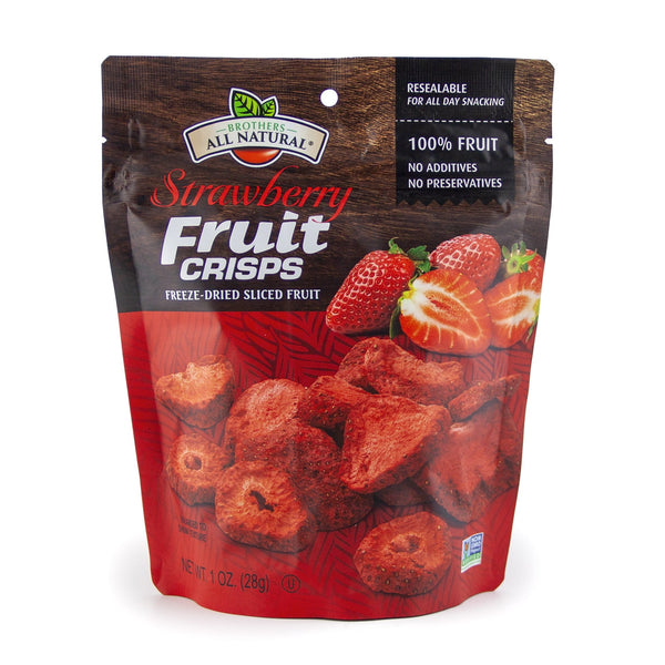 Brothers All-Natural Freeze-Dried Strawberry Fruit Crisps · Fruta seca · 28 g