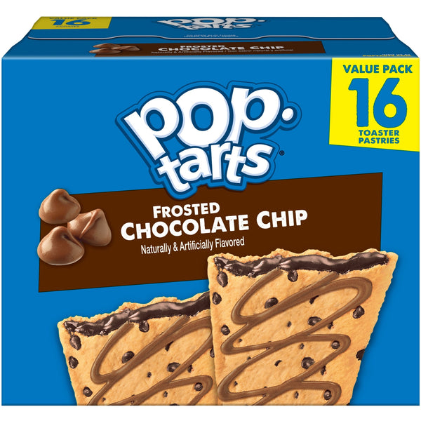 Pop-Tarts Chocolate Chip Drizzle · Pastelitos · 16 pzas · 765 g