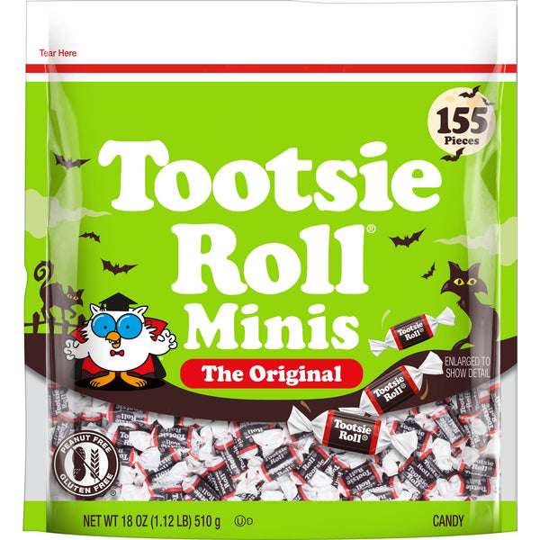 Tootsie Roll Midgees Halloween Gluten Free · Nueces · 510 g · bolsa