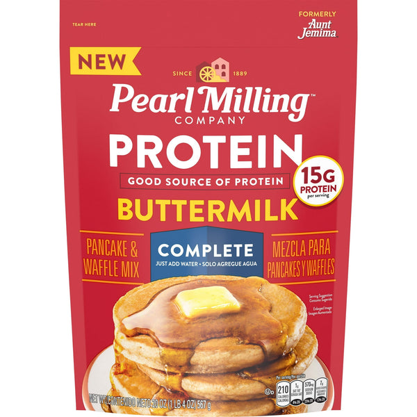 Pearl Milling Company Buttermilk con proteína · Harina para hot cakes · 567 g
