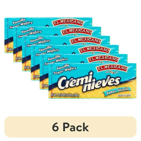 El Mexicano Creminieves Vanilla Sugar Galletas Vainilla · Galletas · 6 pack de 213 g
