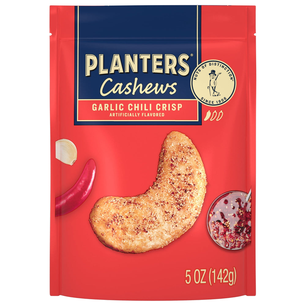 PLANTERS Garlic Chili Crisp · Nueces · 142 g · bolsa