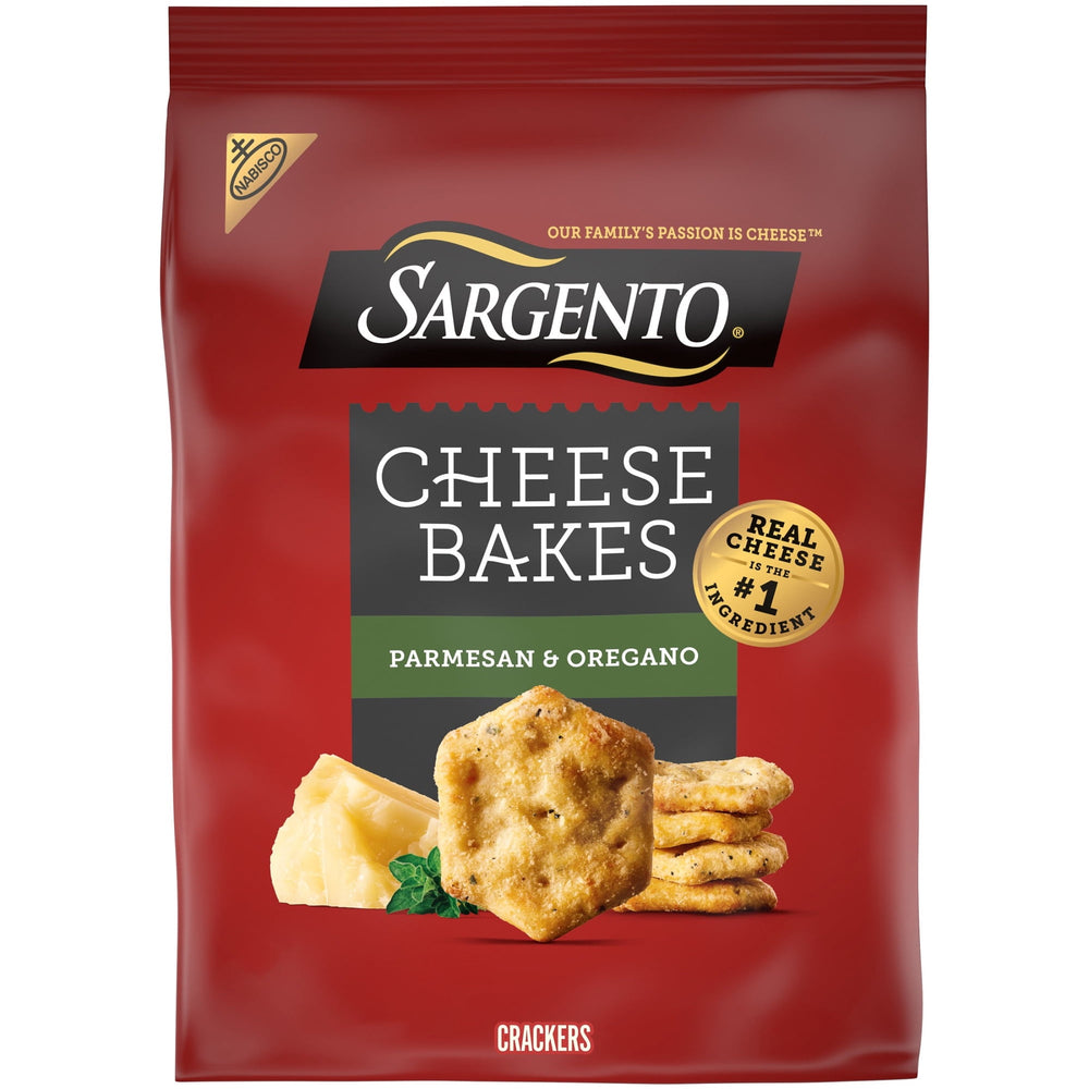 Sargento® Cheese Bakes Parmesan and Oregano · Galletas saladas · 128 g