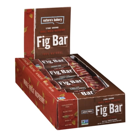 Nature's Bakery 100% Natural Fig Bar Raspberry · Pastelitos · 12 pzas de 57 g