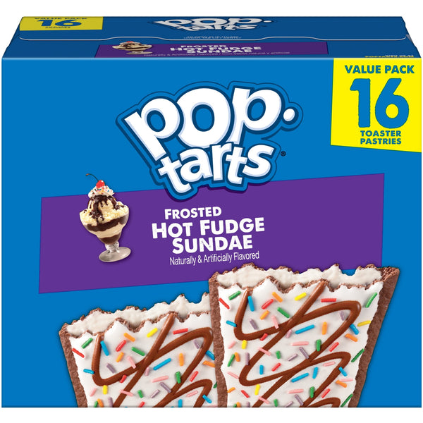 Pop-Tarts Frosted Hot Fudge Sundae · Pastelitos · 16 pzas · 765 g