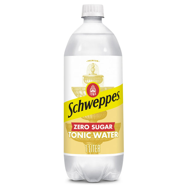 Schweppes Zero Sugar · Agua tónica · 1000 ml