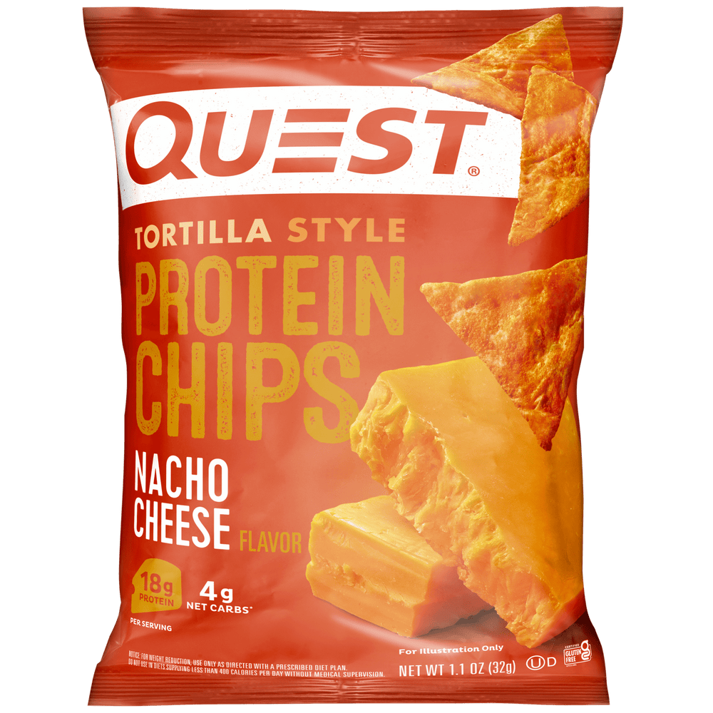 Quest Protein Chips Nacho Cheese · Totopos · 31 g