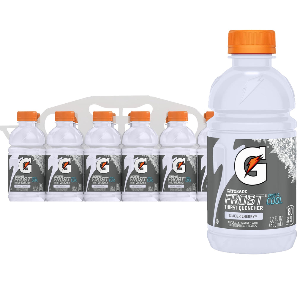 Gatorade Thirst Quencher Frost Glacier Cherry · Bebida · 12 pzas de 355 ml