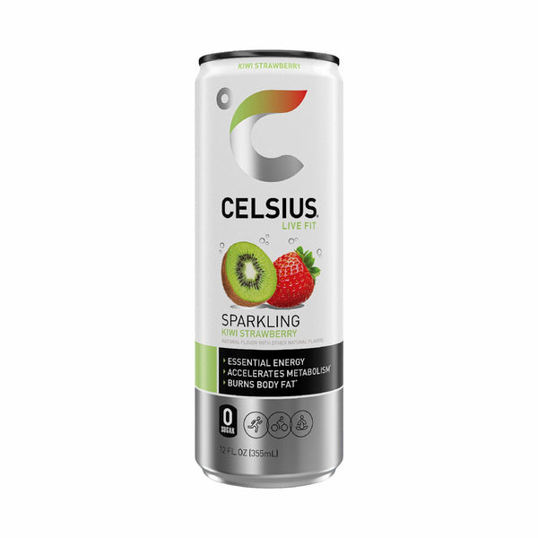 CELSIUS Sparkling Kiwi Strawberry Functional · Bebida energética · 355 ml · lata