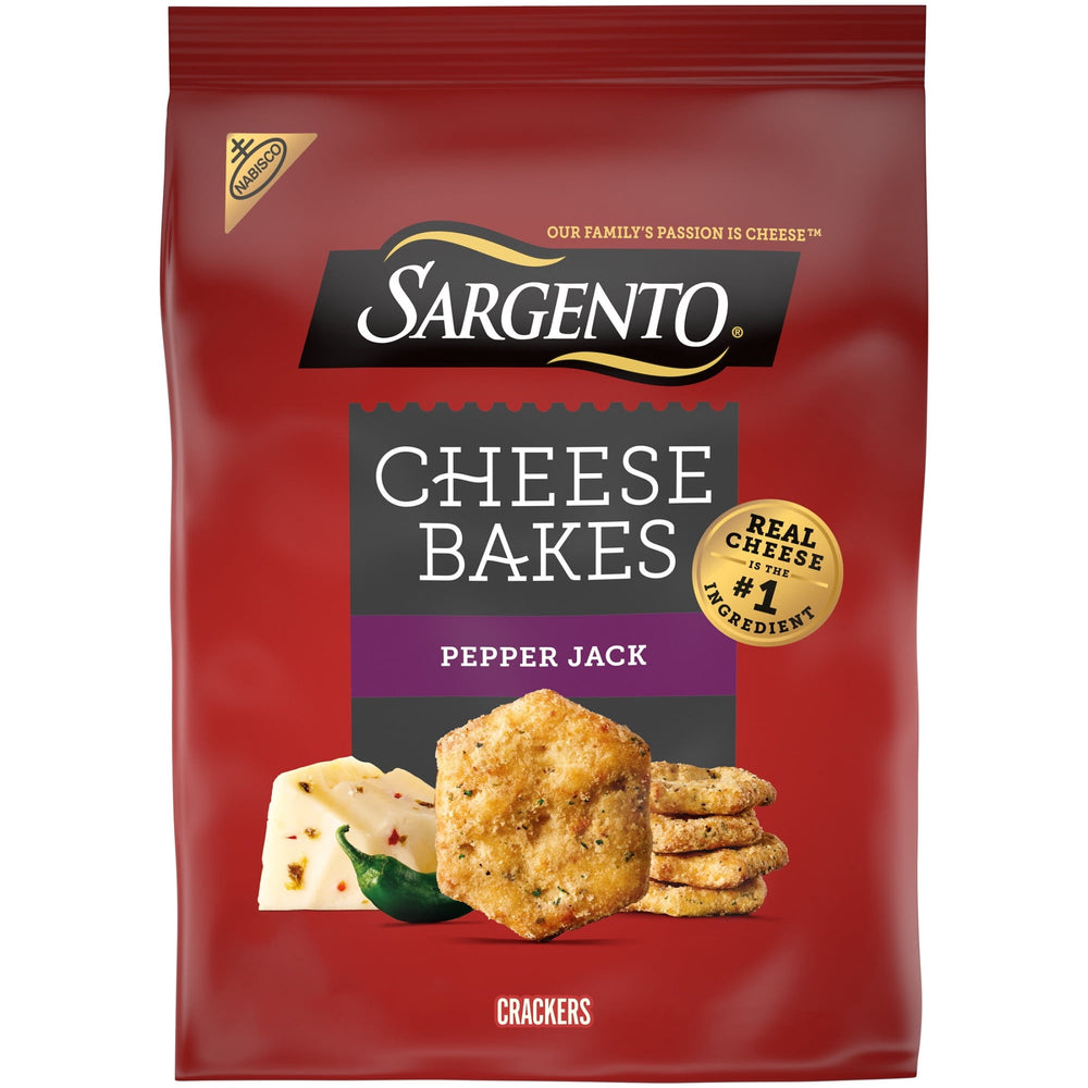 Sargento® Cheese Bakes Pepper Jack · Galletas saladas · 128 g
