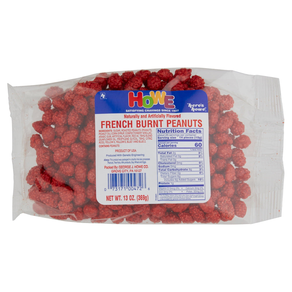 Howe French Burnt Edible Nuts · Nueces · 369 g · bolsa