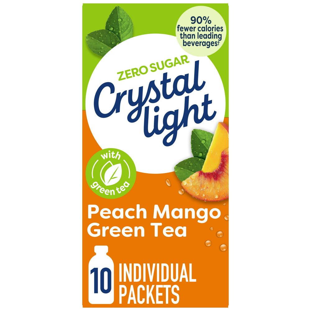 Crystal Light · Polvo para agua · 10 sobres de 27 g
