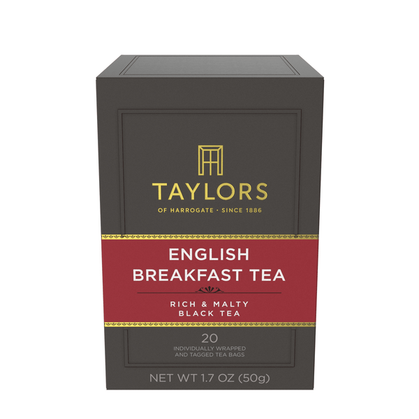 Taylors of Harrogate English Breakfast · Té · 20 pzas