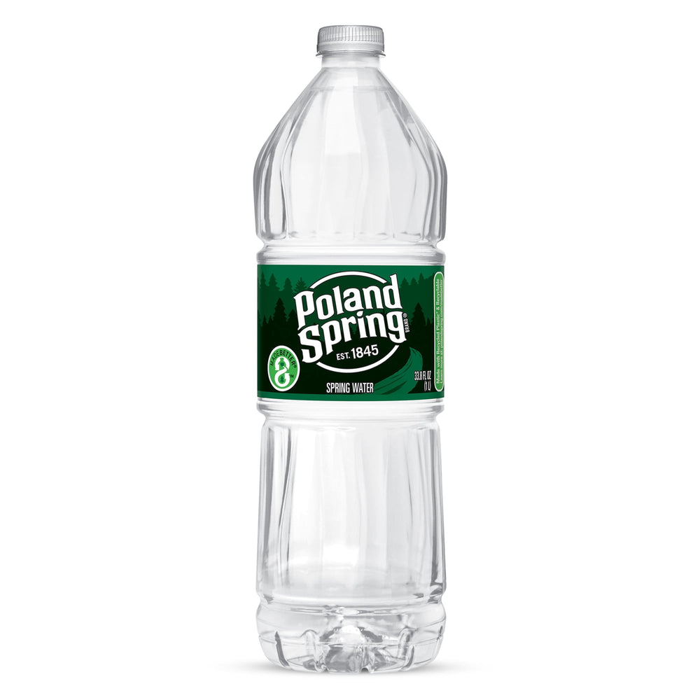 Poland Spring Maine Spring Water 1 Liter · Bebida · botella