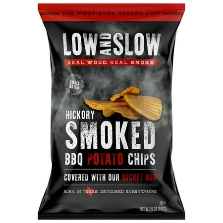 Low and Slow Hickory Smoked · Papas · 142 g · bolsa