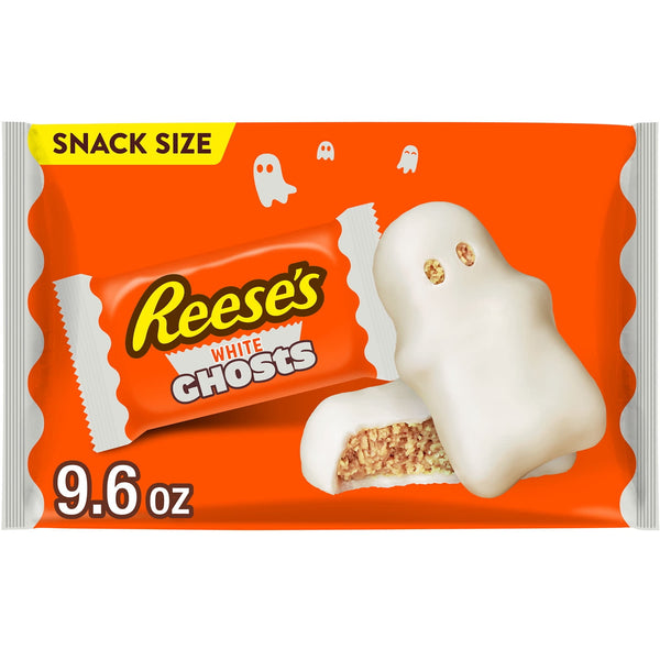 Reese's White Creme Peanut Butter Ghosts Halloween · Caramelos · 272 g · bolsa · tamaño snack