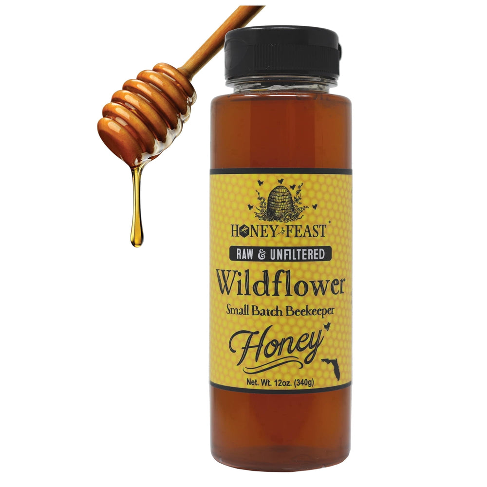 Honey Feast Honey WildFlower · Avena y hot cakes · 340 g