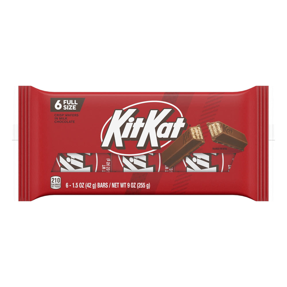Kit Kat Milk Chocolate Wafer · Galletas · 6 pzas de 43 g