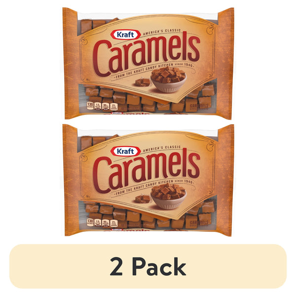 Kraft America's Classic Caramels · Gomitas · 2 pack de 312 g