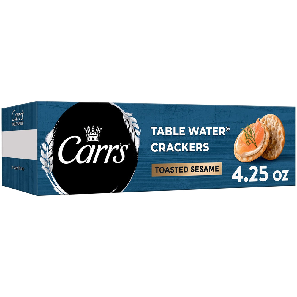 Carr's Toasted Sesame Table Water · Galletas saladas · 128 g