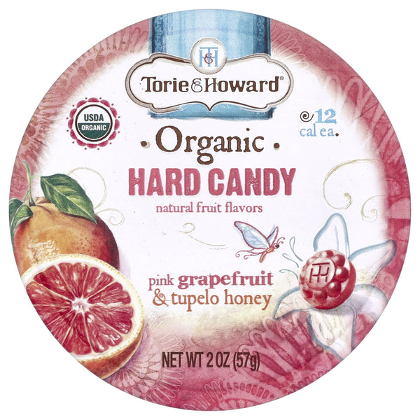 Torie & Howard Pink Grapefruit & Tupelo Honey · Caramelos · 57 g