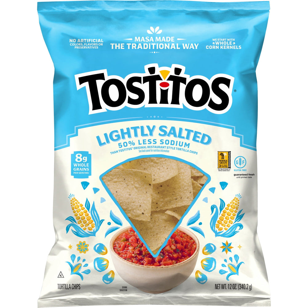 Tostitos Lightly Salted · Totopos · 340 g · bolsa