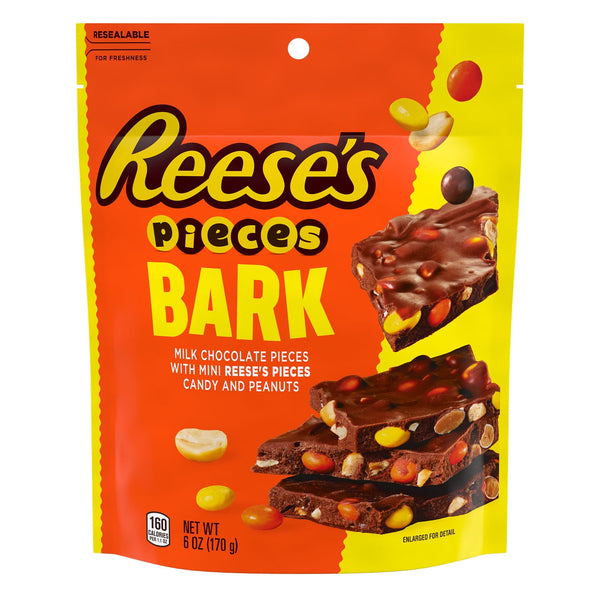 Reese's Pieces Milk Chocolate with Bark · Caramelos · 170 g · bolsa