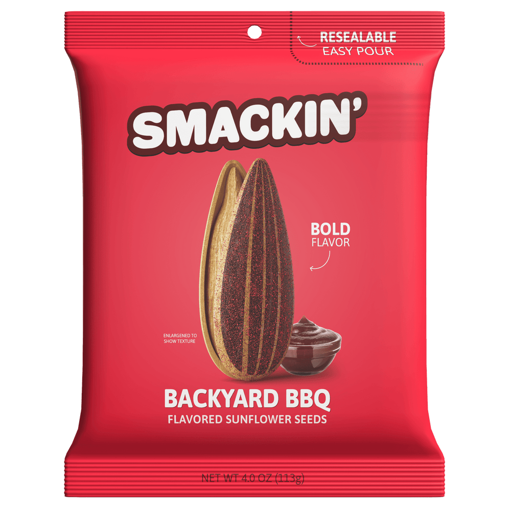 SMACKIN' Sunflower Seeds Backyard BBQ · Nueces · 113 g · bolsa