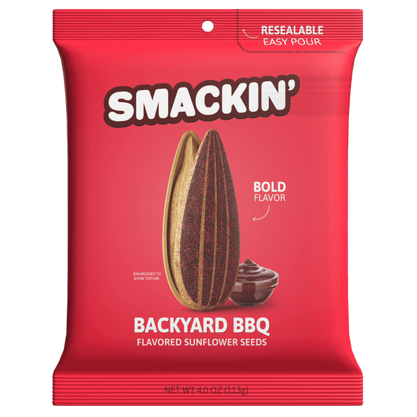SMACKIN' Sunflower Seeds Backyard BBQ · Nueces · 113 g · bolsa