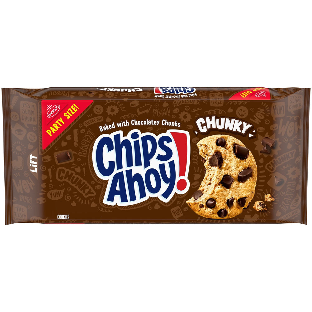 AHOY! Chunky Fudgy Chocolate Chip · Galletas · 702 g · tamaño fiesta