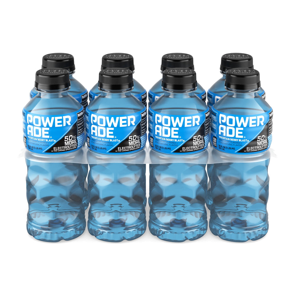 POWERADE Mountain Berry Blast · Bebida · 8 botellas de 591 ml