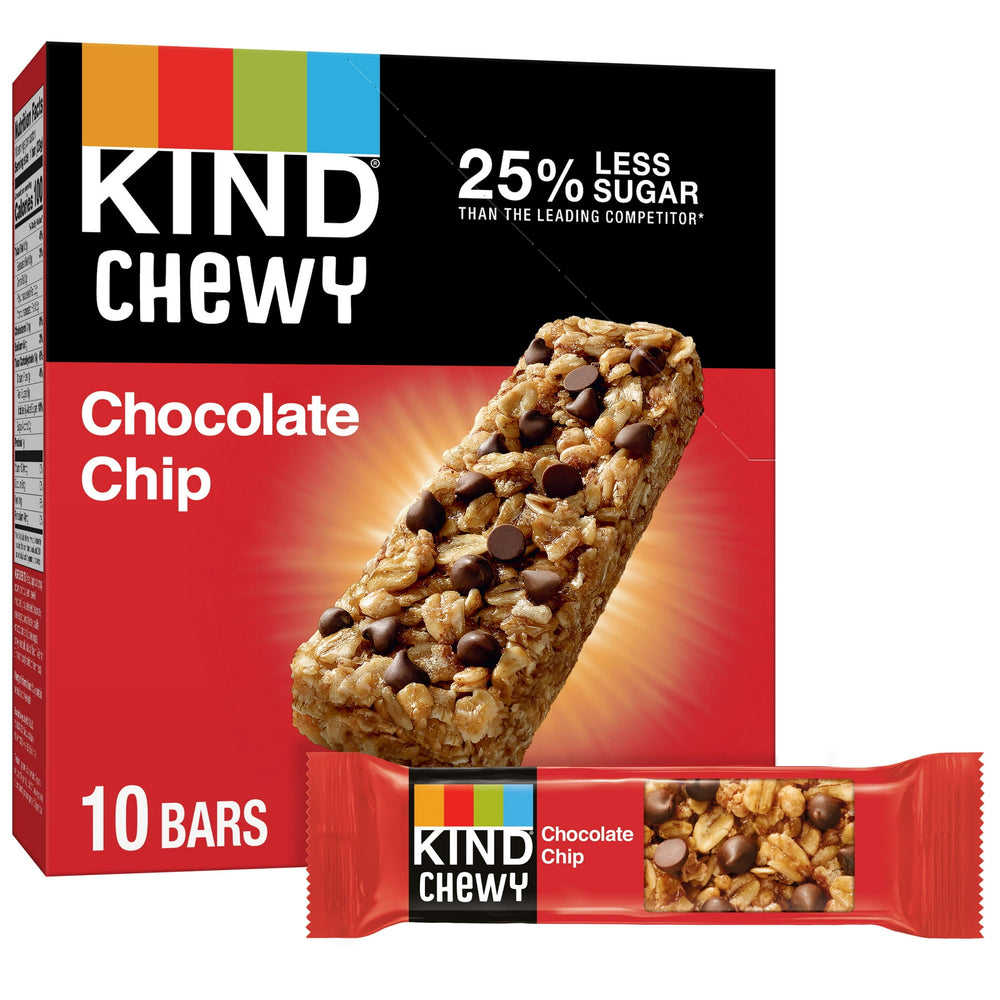 KIND Chocolate Chip sin gluten · Barras · 10 barras de 230 g