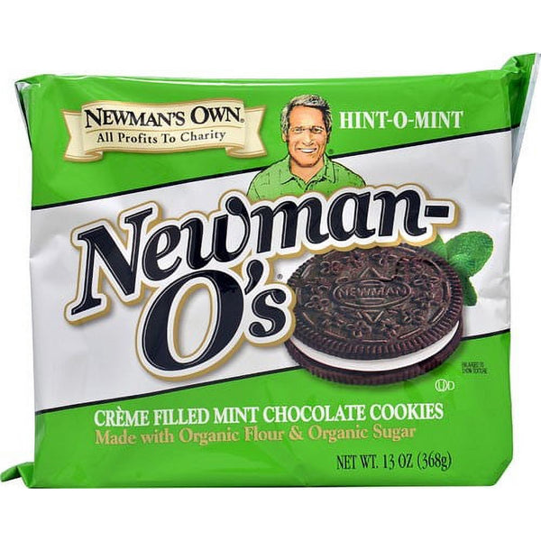 Newman's Own Organics Newman O's Mint Creme · Galletas · 369 g