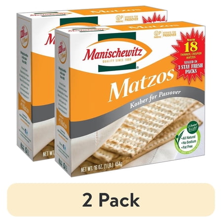 Manischewitz Original Matzos · Galletas saladas · 2 pack de 283 g