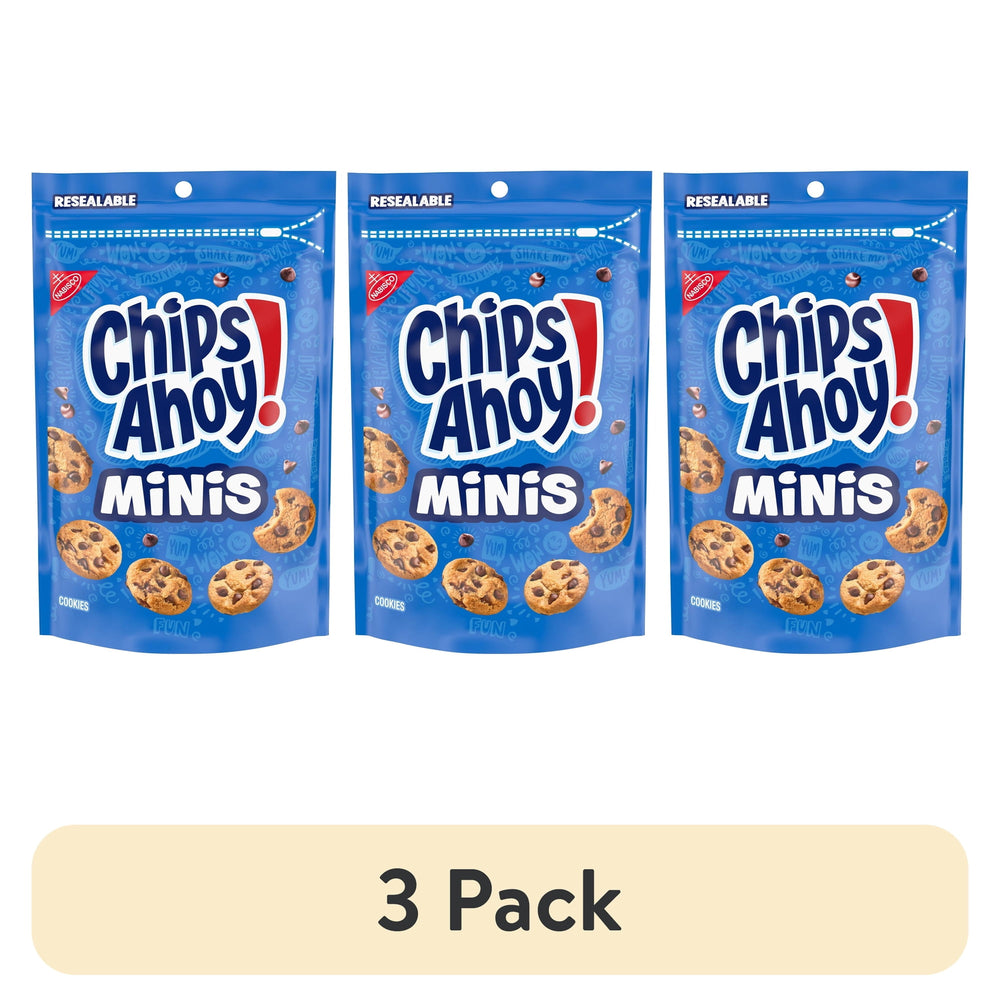 AHOY! Minis Original Fudgy Chocolate Chip · Galletas · 3 pack de 227 g