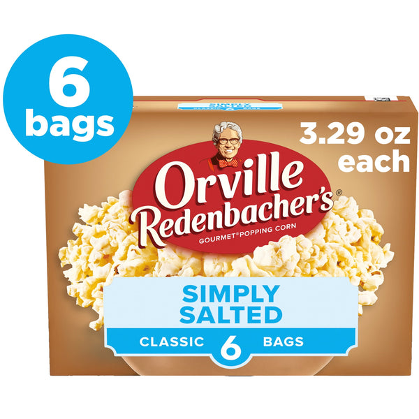 Orville Redenbacher’s Naturals Simply Salted · Palomitas · 6 pzas de 94 g